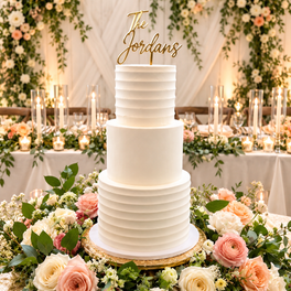 Customer photo of Wedding Cake Topper
